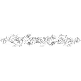 Elegant Floral Border