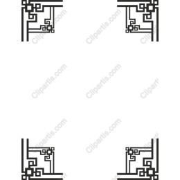 Elegant Geometric Border