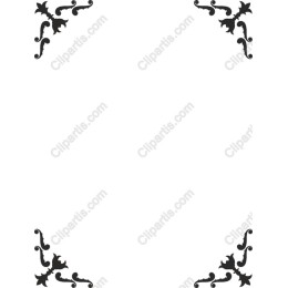 Ornate Floral Frame