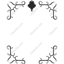 Vintage Scroll Frame