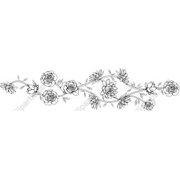 Elegant Floral Border