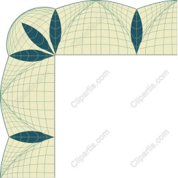 Geometric Botanical Corner