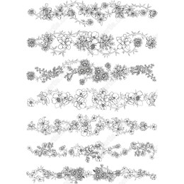 Floral Clipart Set: Hand-Drawn