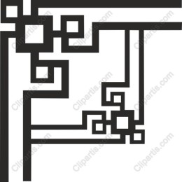 Modern Geometric Abstract Pattern