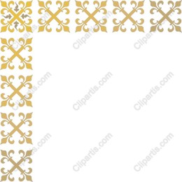 Golden Flourish Corner