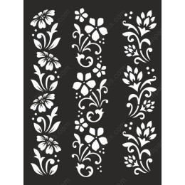 Floral Decorative Set: Elegant Floral