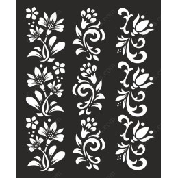 Floral Set: Elegant Flower Motifs