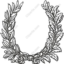 Elegant Laurel Wreath