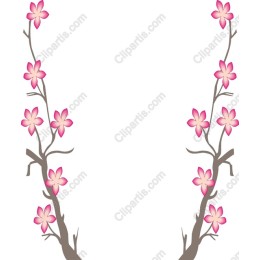 Delicate Pink Flower Branch