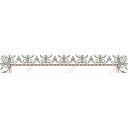 Elegant Floral Border