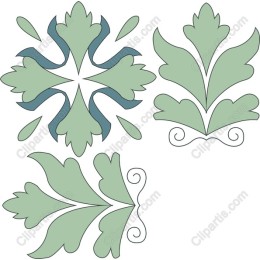 Elegant Floral Decorative Set