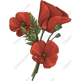 Red Bloom Bouquet
