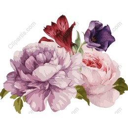 Elegant Floral with Peonies and Tulips
