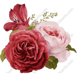 Elegant Floral - Romantic Roses and Lilies