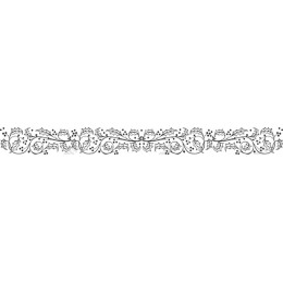 Floral Vine Border