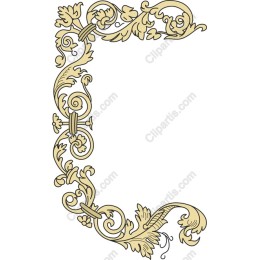 Vintage Luxury Ornamental Frame