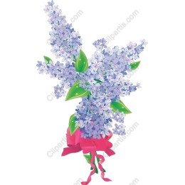 Vibrant Lilac Bouquet