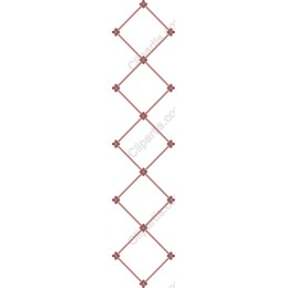 Elegant Floral Diamond Pattern