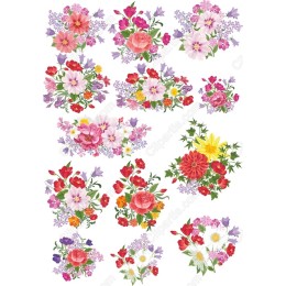 Floral Florals Bundle - Cliparts Collection