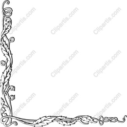 Elegant Floral Frame