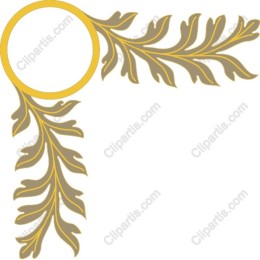 Elegant Leaf Motif Frame