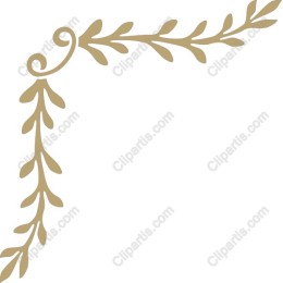Elegant Floral Corner Ornament