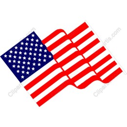 Wavy American Flag