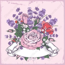 Elegant Vintage Floral Arrangement