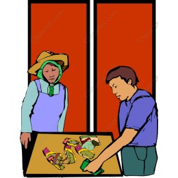 Vibrant Market Scene