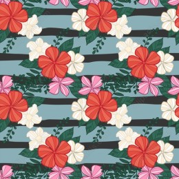 Vibrant Floral Pattern