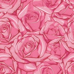 Premium Pink Rose Pattern