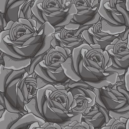 Monochrome Rose Pattern