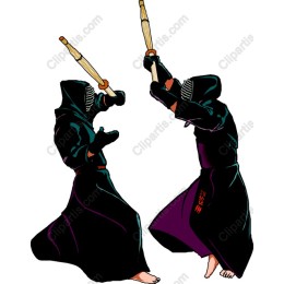 Kendo Martial Arts Duel