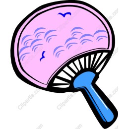 Charming Pink Fan