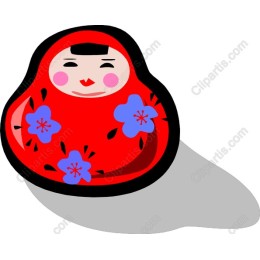 Charming Matryoshka Nesting Doll