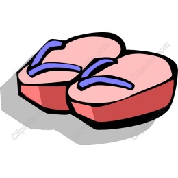 Vibrant Summer Flip-Flops