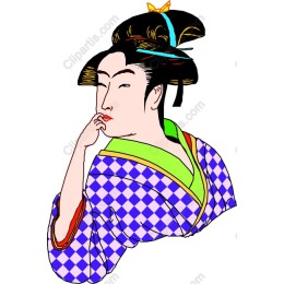 Elegance of Japan: Traditional Woman