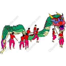 Vibrant Dragon Dance