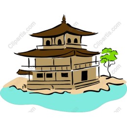 Traditional East Asian Pagoda