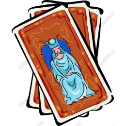 Mystical Tarot Card