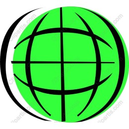 Vibrant Green Globe
