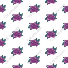 Purple Rose Pattern