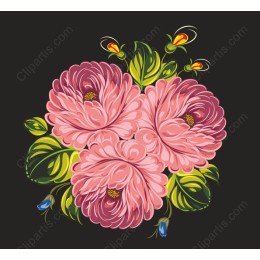 Elegant Pink Floral