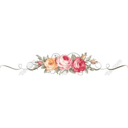 Elegant Floral Rose