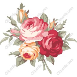 Charming Floral Rose Bouquet