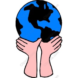 Hands Cradling Globe