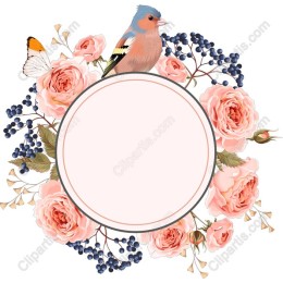 Enchanted Floral Bird