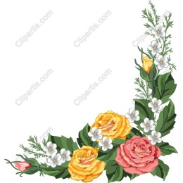 Elegant Floral Corner