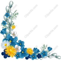 Vibrant Floral Corner