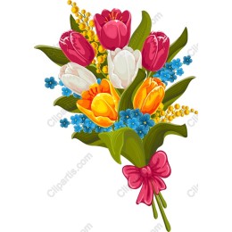 Vibrant Tulip Bouquet